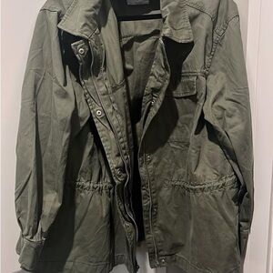 Old Navy Women's Military Field Jacket - Olive